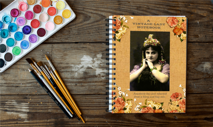 A Vintage Lady Notebook ~ Anastasia