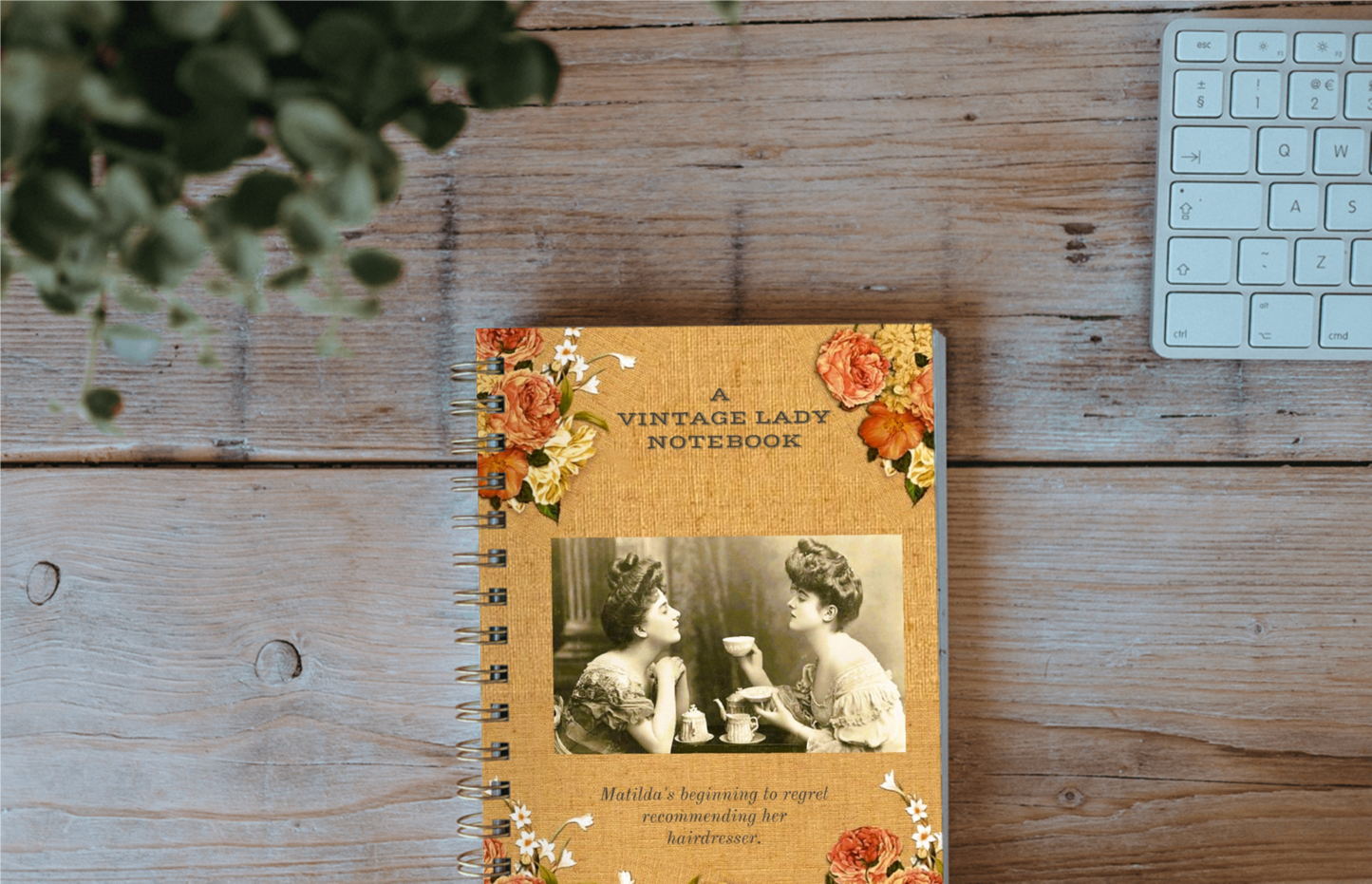 A Vintage Lady Notebook ~ Matilda